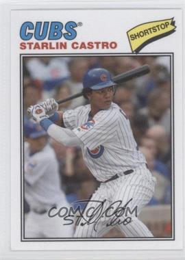 2012 Topps Archives - 1977 Cloth Patches #77C-SCA - Starlin Castro