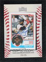 David Ortiz #/25