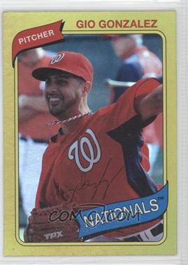 2012 Topps Archives - [Base] - Gold #115 - Gio Gonzalez