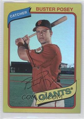 2012 Topps Archives - [Base] - Gold #140 - Buster Posey