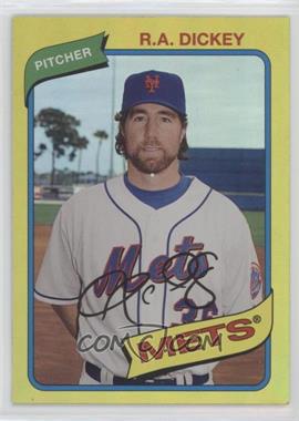 2012 Topps Archives - [Base] - Gold #148 - R.A. Dickey