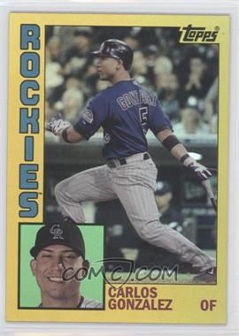 2012 Topps Archives - [Base] - Gold #157 - Carlos Gonzalez