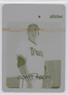 2012 Topps Archives - [Base] - Printing Plate Yellow #86 - Trevor Cahill /1