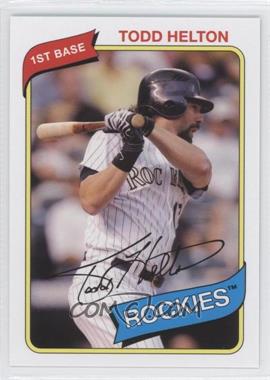 2012 Topps Archives - [Base] #112 - Todd Helton