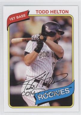 2012 Topps Archives - [Base] #112 - Todd Helton