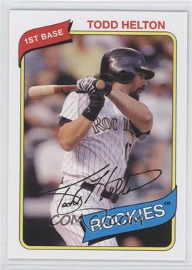 2012 Topps Archives - [Base] #112 - Todd Helton