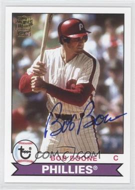 2012 Topps Archives - Fan Favorites Autographs #FFA-BB - Bob Boone