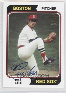 2012 Topps Archives - Fan Favorites Autographs #FFA-BL - Bill Lee