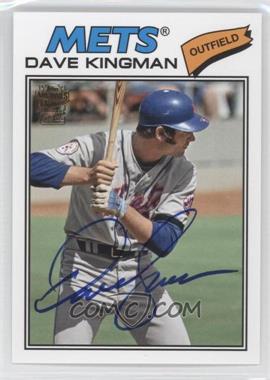 2012 Topps Archives - Fan Favorites Autographs #FFA-DK - Dave Kingman