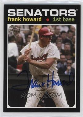 2012 Topps Archives - Fan Favorites Autographs #FFA-FH - Frank Howard