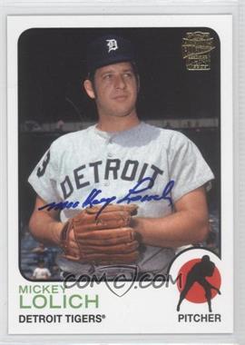 2012 Topps Archives - Fan Favorites Autographs #FFA-ML - Mickey Lolich