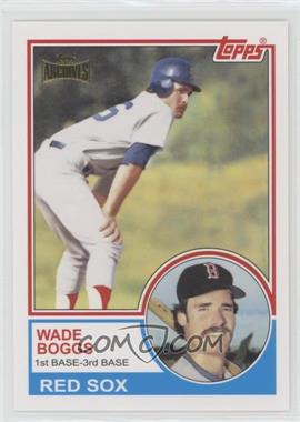 2012 Topps Archives - Reprint Inserts #498 - Wade Boggs