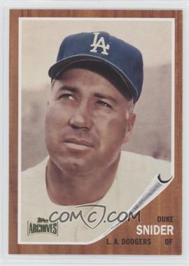 2012 Topps Archives - Reprint Inserts #500 - Duke Snider