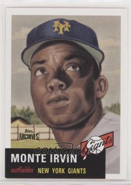 2012 Topps Archives - Reprint Inserts #62 - Monte Irvin [EX to NM]