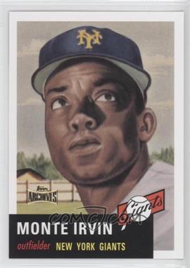 2012 Topps Archives - Reprint Inserts #62 - Monte Irvin