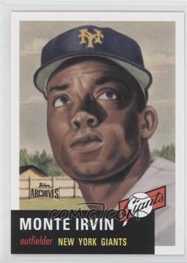 2012 Topps Archives - Reprint Inserts #62 - Monte Irvin