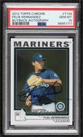 Felix Hernandez (2004 Topps Chrome) [PSA 10 GEM MT] #/10