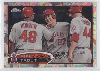 2012 Topps Chrome - [Base] - Atomic Refractor #144 - Mike Trout /10