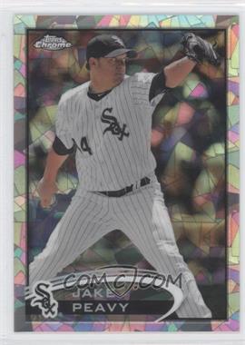 2012 Topps Chrome - [Base] - Atomic Refractor #213 - Jake Peavy /10