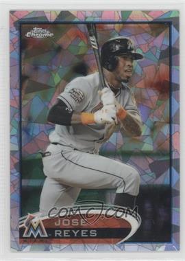 2012 Topps Chrome - [Base] - Atomic Refractor #75 - Jose Reyes /10