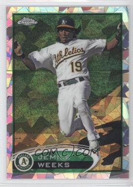 2012 Topps Chrome - [Base] - Atomic Refractor #99 - Jemile Weeks /10