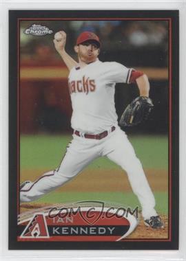 2012 Topps Chrome - [Base] - Black Refractor #11 - Ian Kennedy /100