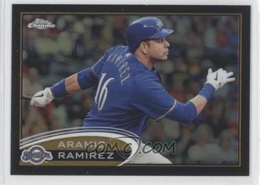 2012 Topps Chrome - [Base] - Black Refractor #146 - Aramis Ramirez /100