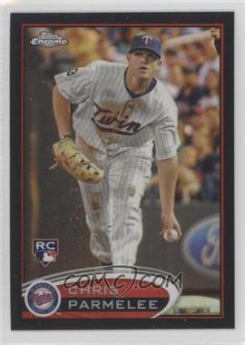 2012 Topps Chrome - [Base] - Black Refractor #162 - Chris Parmelee /100