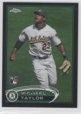 2012 Topps Chrome - [Base] - Black Refractor #171 - Michael Taylor /100