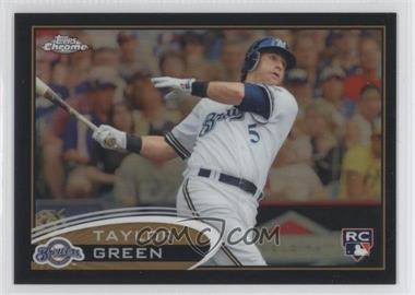 2012 Topps Chrome - [Base] - Black Refractor #179 - Taylor Green /100