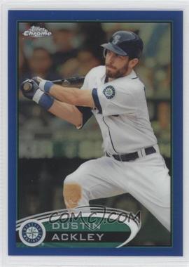 2012 Topps Chrome - [Base] - Blue Refractor #107 - Dustin Ackley /199