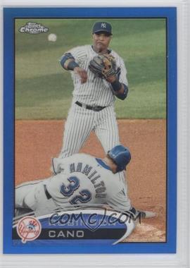 2012 Topps Chrome - [Base] - Blue Refractor #143 - Robinson Cano /199