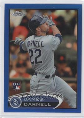 2012 Topps Chrome - [Base] - Blue Refractor #174 - James Darnell /199