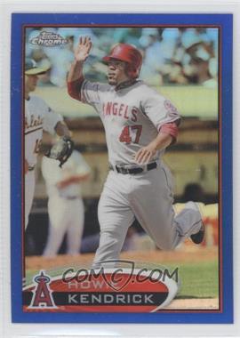 2012 Topps Chrome - [Base] - Blue Refractor #201 - Howie Kendrick /199