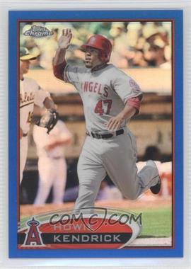 2012 Topps Chrome - [Base] - Blue Refractor #201 - Howie Kendrick /199