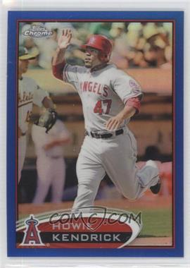 2012 Topps Chrome - [Base] - Blue Refractor #201 - Howie Kendrick /199