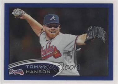 2012 Topps Chrome - [Base] - Blue Refractor #33 - Tommy Hanson /199 [Noted]