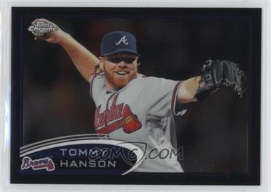 2012 Topps Chrome - [Base] - Blue Refractor #33 - Tommy Hanson /199