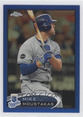 2012 Topps Chrome - [Base] - Blue Refractor #89 - Mike Moustakas /199