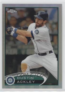 2012 Topps Chrome - [Base] - Refractor #107 - Dustin Ackley