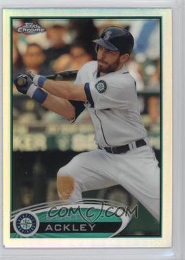 2012 Topps Chrome - [Base] - Refractor #107 - Dustin Ackley