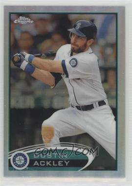 2012 Topps Chrome - [Base] - Refractor #107 - Dustin Ackley