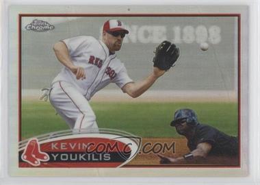 2012 Topps Chrome - [Base] - Refractor #109 - Kevin Youkilis