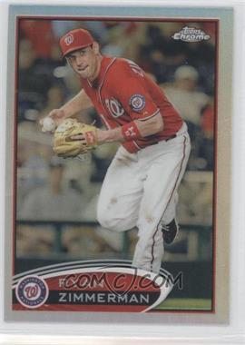 2012 Topps Chrome - [Base] - Refractor #118 - Ryan Zimmerman