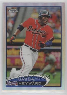 2012 Topps Chrome - [Base] - Refractor #12 - Jason Heyward