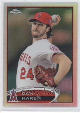 2012 Topps Chrome - [Base] - Refractor #126 - Dan Haren