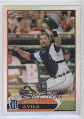 2012 Topps Chrome - [Base] - Refractor #131 - Alex Avila