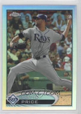 2012 Topps Chrome - [Base] - Refractor #133 - David Price