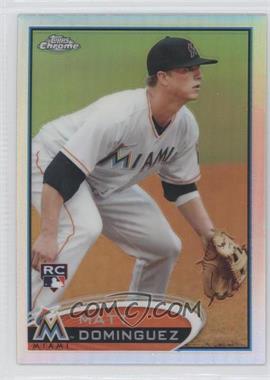 2012 Topps Chrome - [Base] - Refractor #159 - Matt Dominguez