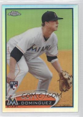 2012 Topps Chrome - [Base] - Refractor #159 - Matt Dominguez